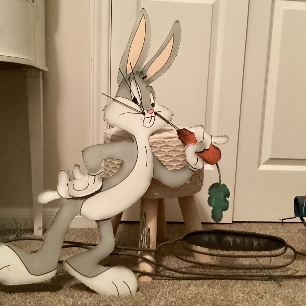 Vintage C. Jere Looney Tunes Layered Metal Wall Sculptures - Signed - Picture 2 of 2